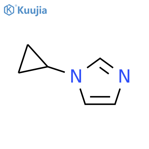 1-Cyclopropyl-1H-imidazole structure