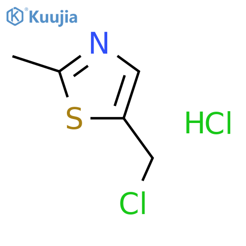 5-(Chloromethyl)-2-methylthiazole hydrochloride structure