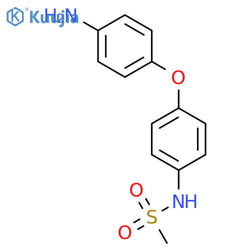 Methanesulfonamide, N-[4-(4-aminophenoxy)phenyl]- structure
