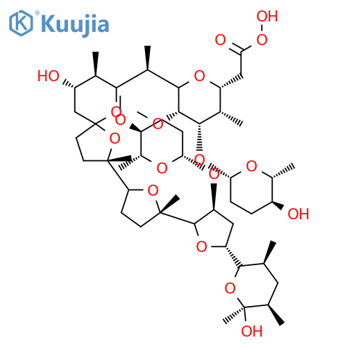 2-[(2R,3S,4S,5R)-6-[(1R)-1-[(2S,8R,9S)-9-hydroxy-2-[(5S)-5-[(3S,5R)-5-[(3S,5R,6S)-6-hydroxy-3,5,6-trimethyl-tetrahydropyran-2-yl]-3-[(2S,5S,6R)-5-methoxy-6-methyl-tetrahydropyran-2-yl]oxy-tetrahydrofuran-2-yl]-5-methyl-tetrahydrofuran-2-yl]-2,8-dimethyl-1 structure