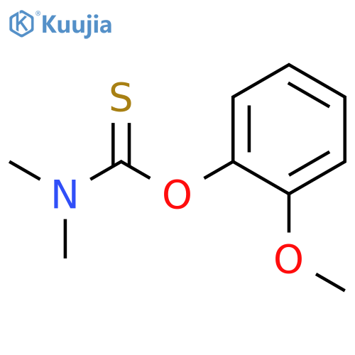 Carbamothioic acid,N,N-dimethyl-, O-(2-methoxyphenyl) ester structure
