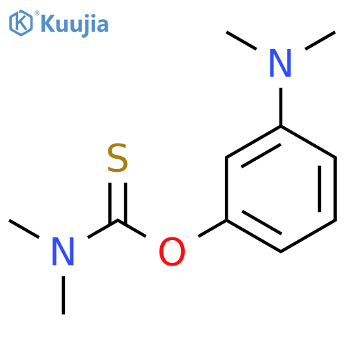 Carbamothioic acid, dimethyl-, O-[3-(dimethylamino)phenyl] ester structure