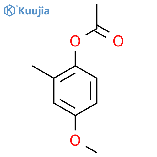 4-Methoxy-2-methylphenyl acetate structure