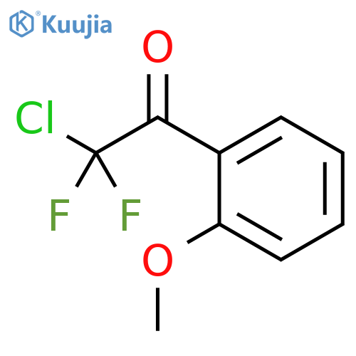 2-Chloro-2,2-difluoro-1-(2-methoxyphenyl)ethanone structure