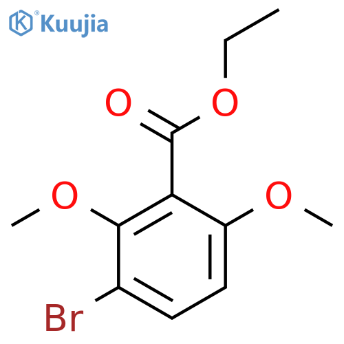 Ethyl 3-bromo-2,6-dimethoxybenzoate structure