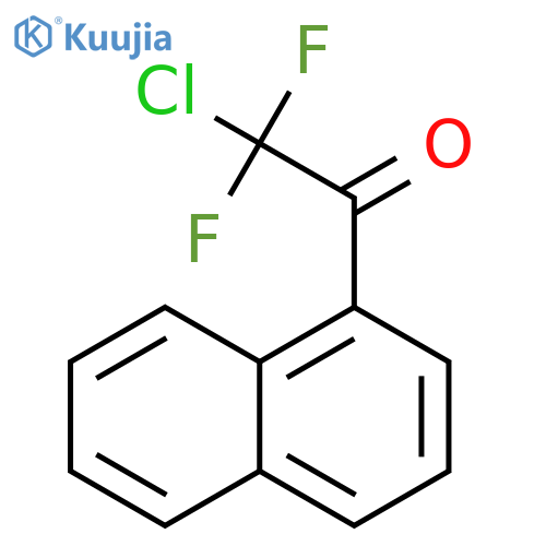 2-chloro-2,2-difluoro-1-naphthalen-1-ylethanone structure