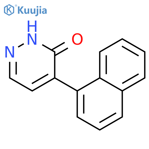 4-(1-naphthalenyl)-3(2H)-Pyridazinone structure