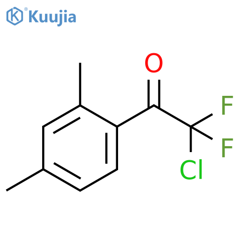 2-Chloro-1-(2,4-dimethylphenyl)-2,2-difluoroethanone structure