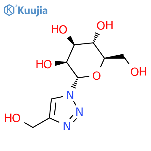 1H-1,2,3-Triazole-4-methanol, 1-α-D-mannopyranosyl- structure