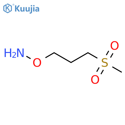 O-(3-methanesulfonylpropyl)hydroxylamine structure