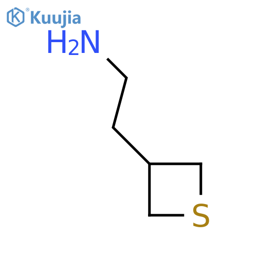 2-(thietan-3-yl)ethan-1-amine structure