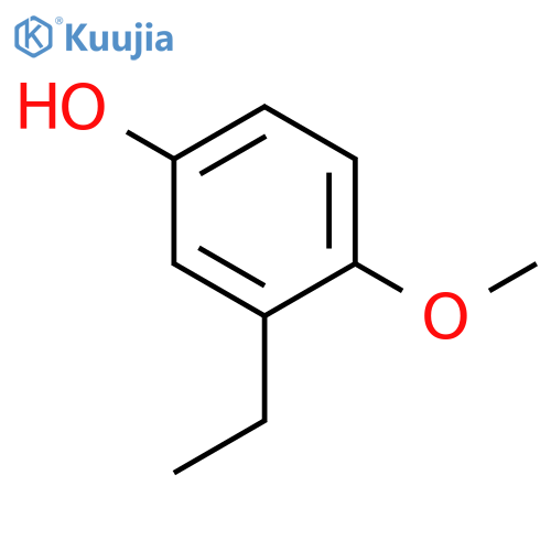 Phenol, 3-ethyl-4-methoxy- structure