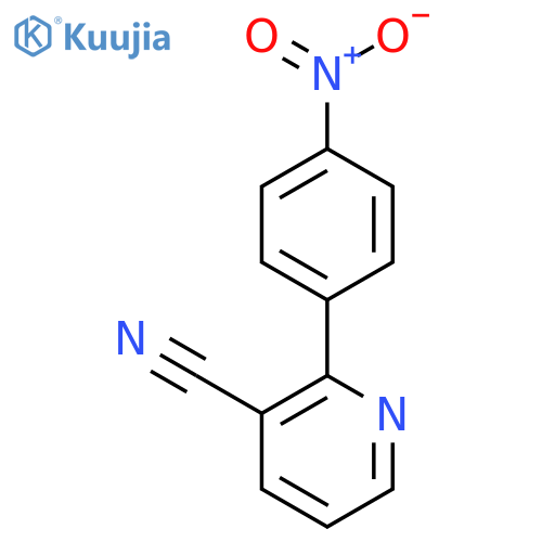 2-(4-Nitrophenyl)pyridine-3-carbonitrile structure