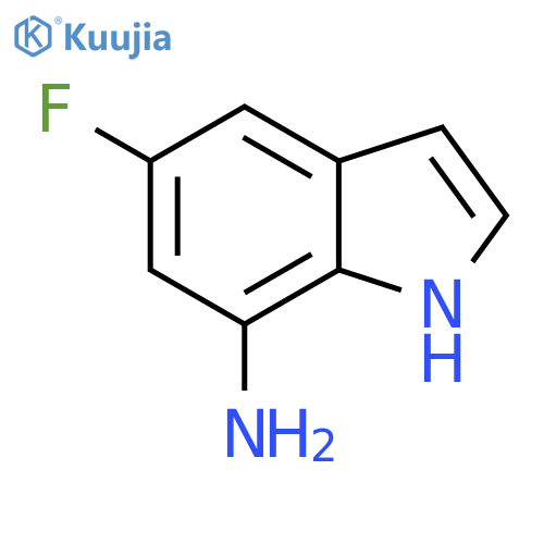 5-Fluoro-1H-indol-7-amine structure