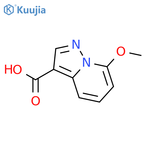 7-Methoxypyrazolo[1,5-a]pyridine-3-carboxylic acid structure