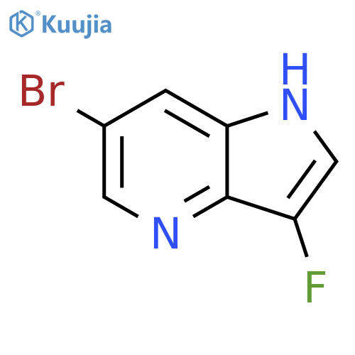 6-BroMo-3-fluoro-4-azaindole structure