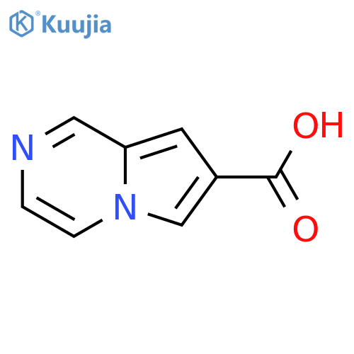 pyrrolo1,2-apyrazine-7-carboxylic acid structure