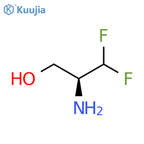 (2S)-2-amino-3,3-difluoropropan-1-ol structure