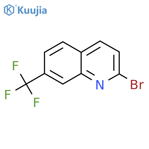 2-Bromo-7-(trifluoromethyl)quinoline structure