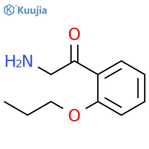 2-amino-1-(2-propoxyphenyl)ethan-1-one structure