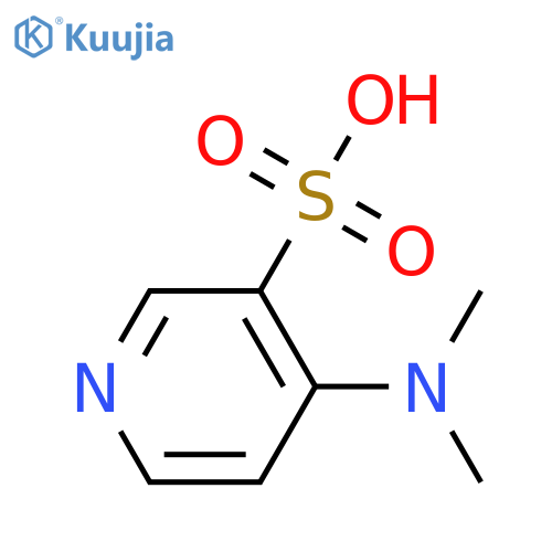 4-(Dimethylamino)pyridine-3-sulfonic acid structure