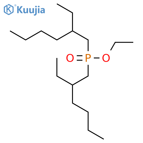 Phosphinic acid,P,P-bis(2-ethylhexyl)- structure