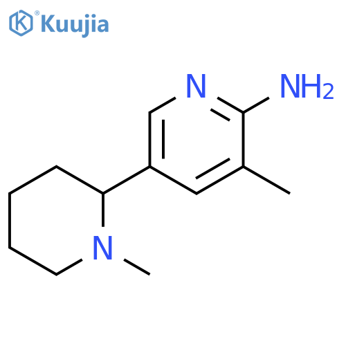1,5-Dimethyl-1,2,3,4,5,6-hexahydro-[2,3]bipyridinyl-6-ylamine structure