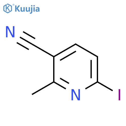 6-Iodo-2-methylnicotinonitrile structure