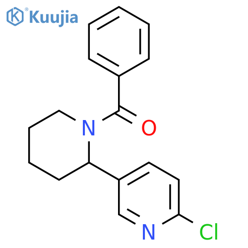 (6-Chloro-3,4,5,6-tetrahydro-2H-[2,3]bipyridinyl-1-yl)-phenyl-methanone structure