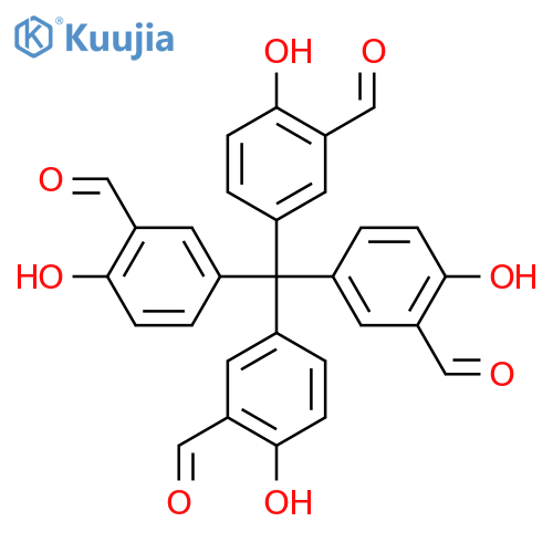 5,5',5'',5'''-Methanetetrayltetrakis(2-hydroxybenzaldehyde) structure