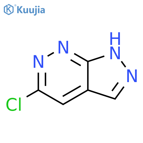 5-chloro-1H-pyrazolo[3,4-c]pyridazine structure