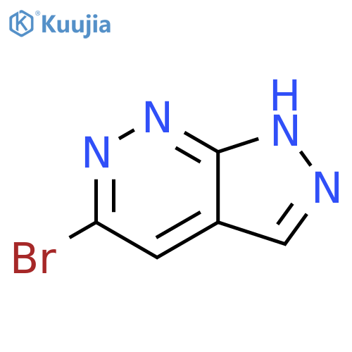 5-bromo-1H-pyrazolo[3,4-c]pyridazine structure