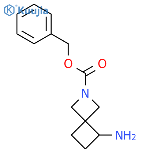 benzyl 5-amino-2-azaspiro[3.3]heptane-2-carboxylate structure