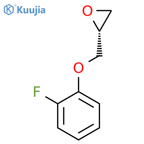 (R)-2-((2-Fluorophenoxy)methyl)oxirane structure