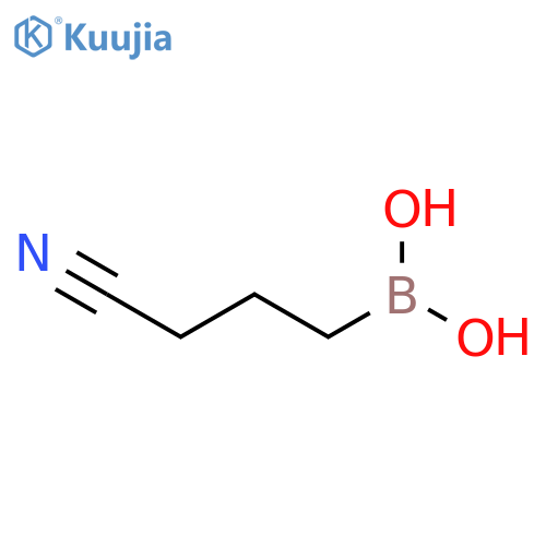 Boronic acid, B-(3-cyanopropyl)- structure