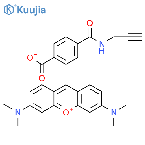 TAMRA alkyne, 6-isomer structure