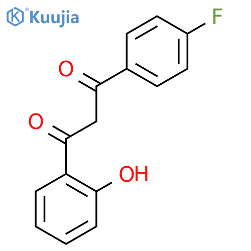 1-(4-Fluorophenyl)-3-(2-hydroxyphenyl)propane-1,3-dione structure