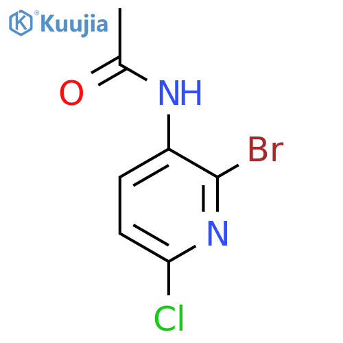 N-(2-Bromo-6-chloropyridin-3-yl)acetamide structure
