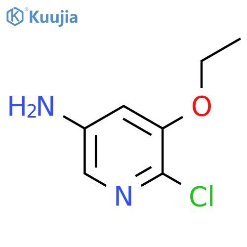 6-Chloro-5-ethoxypyridin-3-amine structure