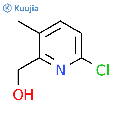 2-Pyridinemethanol, 6-chloro-3-methyl- structure