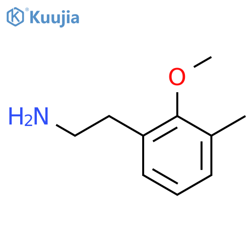 2-(2-methoxy-3-methylphenyl)ethan-1-amine structure