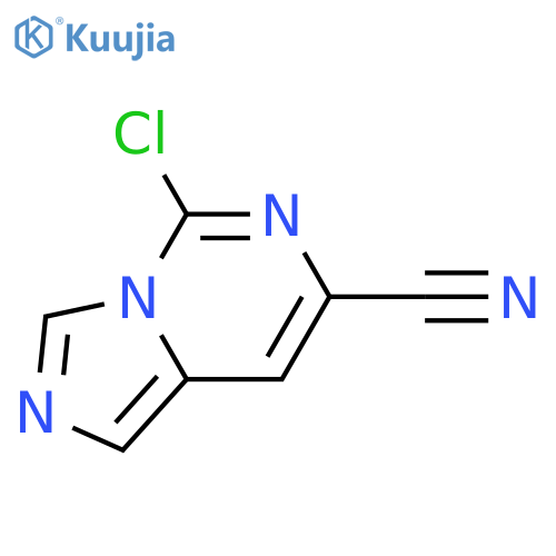 5-Chloroimidazo[1,5-c]pyrimidine-7-carbonitrile structure