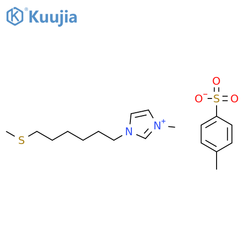 1-Methyl-3-6-(methylthio)hexylimidazolium p-Toluenesulfonate structure