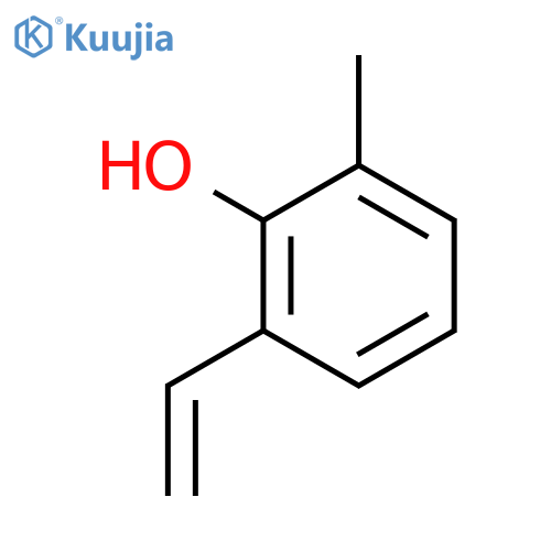 Phenol, 2-ethenyl-6-methyl- structure