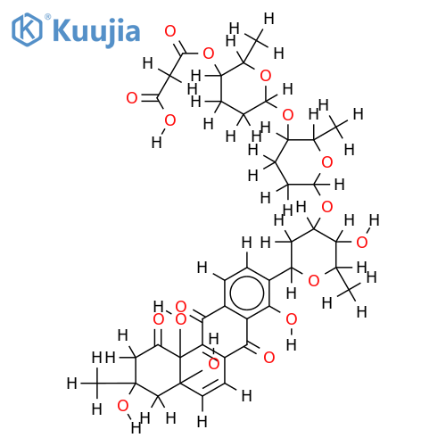 Antibiotic BA 12100D structure