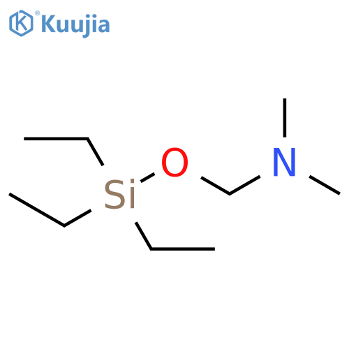 Methanamine, N,N-dimethyl-1-[(triethylsilyl)oxy]- structure