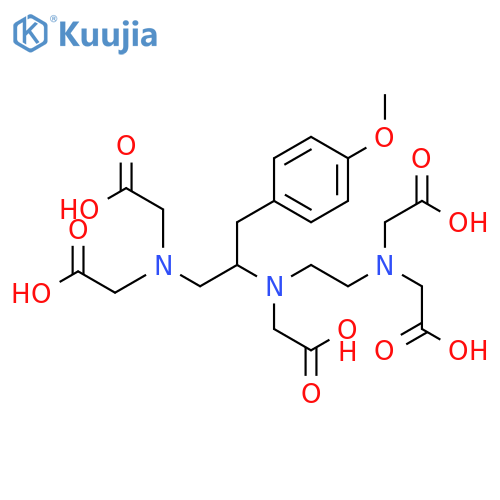 Glycine,N-[2-[bis(carboxymethyl)amino]ethyl]-N-[2-[bis(carboxymethyl)amino]-1-[(4-methoxyphenyl)methyl]ethyl]- structure