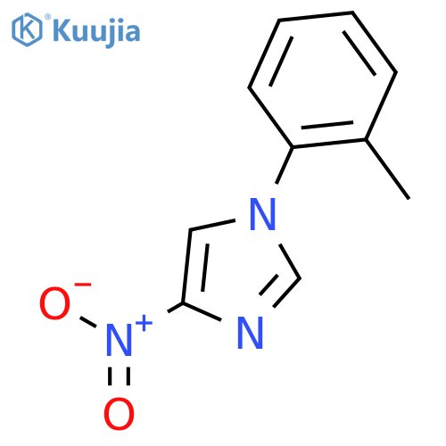 1-(2-methylphenyl)-4-nitro-1H-Imidazole structure