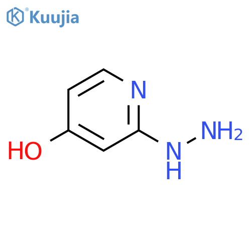 2-HYDRAZINYLPYRIDIN-4-OL structure