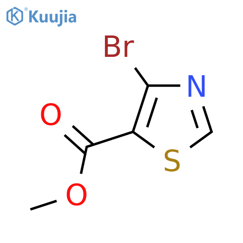 Methyl 4-bromothiazole-5-carboxylate structure